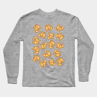 Dogs (Yellow Lab)! Long Sleeve T-Shirt